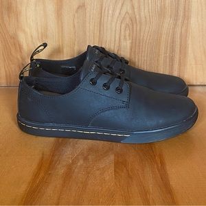 Womens 8 Dr Martens Santanita Canvas Casual Shoes Black SEF0085